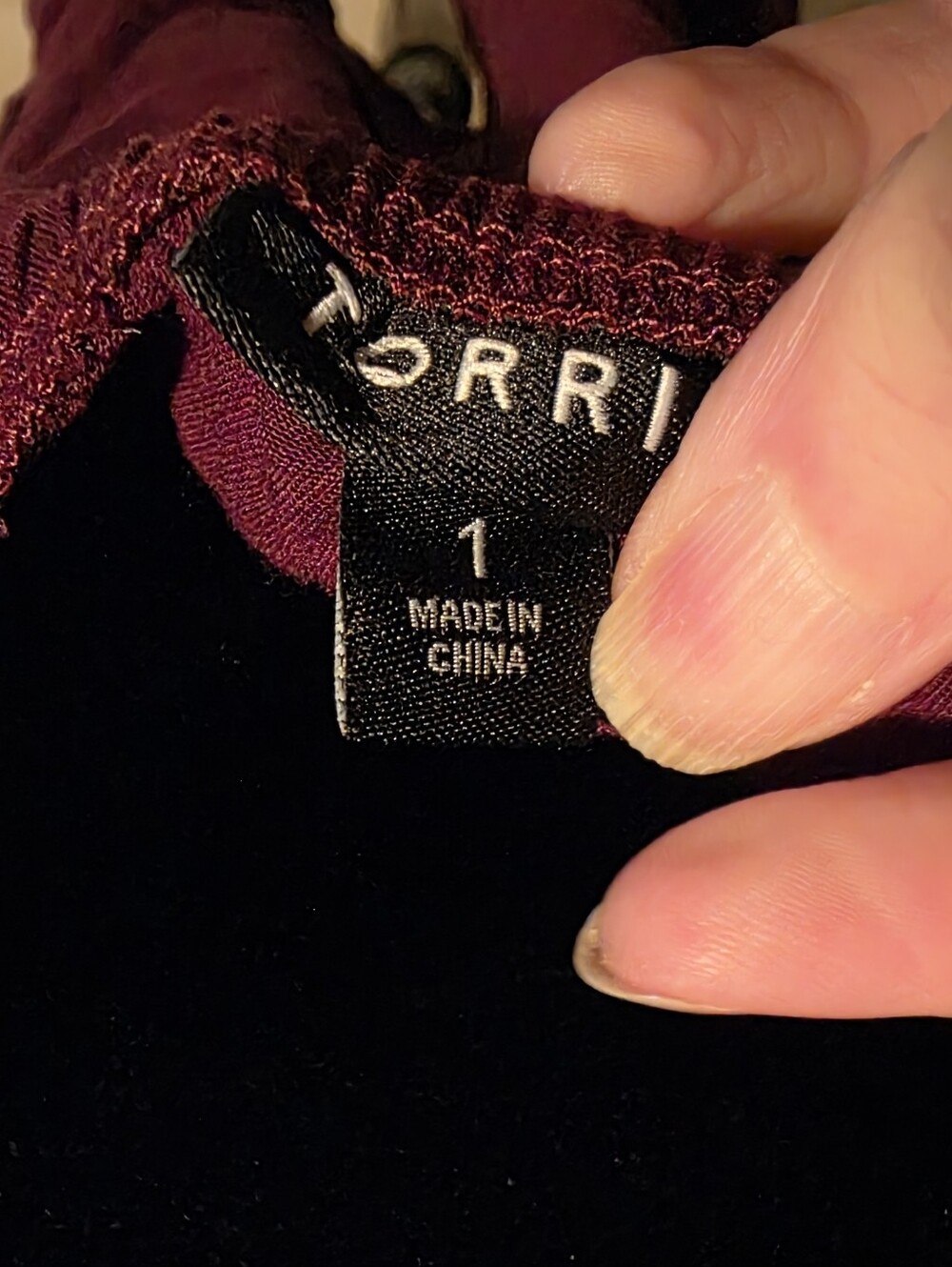 torrid Plum Button-Front Adjustable-Strap Camisole - Picture 3 of 3